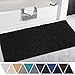 DEARTOWN Chenille Shaggy Bath Rug Mat, Luxury Soft Microfibers Bath Mat with Non-Slip TPR Backing, Super Absorbent and Thick, Machine Washable Bath Mats for Bathroom