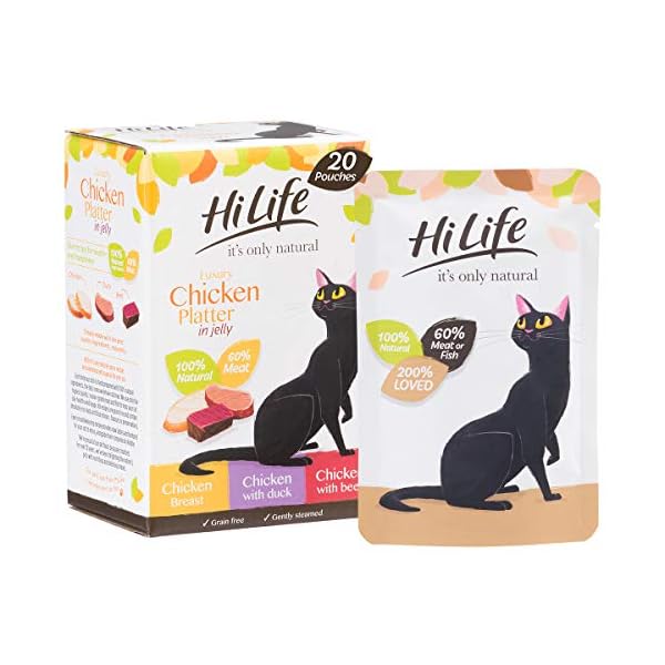 Hilife It's Only Natural - Comida para Gatos (50 g) - Imagen 3