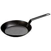 Lodge Pre-Seasoned Carbon Steel Skillet - Use in the Oven, on the Stove, on the Grill, or Over a Campfire - 10 Inch