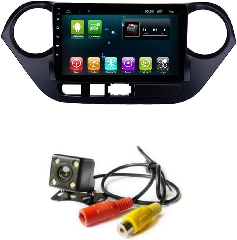 Car Radio GPS Stereo Android 8.0 Octa Core for Hyundai I10 2013-2016 Grand i10 RHD Multimedia Player Navigation Touch Screen Head Unit WiFi (2+32G Andorid8.0 T8 for Hyundai I10 RHD)