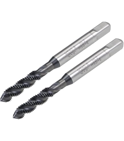 Amazon.com: uxcell M3 x 0.5 Spiral Flute Thread Tap, Metric