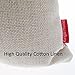 Kingla Home Square Cotton Linen Sofa Cushion Covers Decorative Pillow Cases 18 X 18 Inch American Flag Zippered Custom Throw Pillow Cover