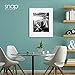 Snap 16x20 Wall Single White Mat for 11x14 Picture Frame, 16 inches x 20 inches