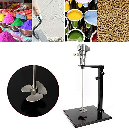 Pneumatic Paint Mixer RANZHIX 5 Gallon Pneumatic Paint Mixer Machine Automatic Paint Stirring Machine Stirrer Agitator Industry Ink Coating Mixing Tool Blender Paint Shaker Air Agitator