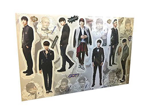 K-pop standing figure (exo, bts, got7, twice, bigbang, …