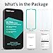 ESR Tempered-Glass Screen Protector Compatible with iPhone SE 3/SE 2 (2022/2020) and iPhone 8/7, Easy Installation Frame, Scratch Resistant, Case Friendly, 2 Pack