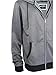 Mens Slim Fit Active Zipper Fashion Lightweight Cotton Hoodie