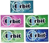 Wrigley's Orbit 20 Pack - 14 Piece Packages - Sugar Free Gum - Variety Box