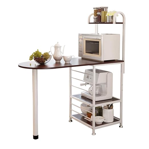 FANGFA Estante de cocina Vajilla para microondas Horno de ...