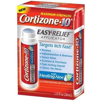 Cortizone-10 Easy Relief Applicator, 1.25-Ounce Boxes (Pack of 6)