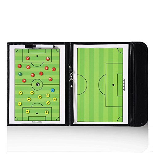 PhantomSky Portable Professional Soccer/Football Magnetic Tactics Board Coaching Board with Marker P - coolthings.us
