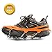Weanas Multi-Function Anti-Slip Ice Cleat Shoe Boot Tread Grips Traction Crampon Chain Spike 1 Pair (8-Crampon)