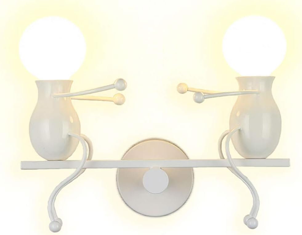 SOUTHPO LED Wall Light Fixtures Childhood Seesaw Double Little People Wall Lamps