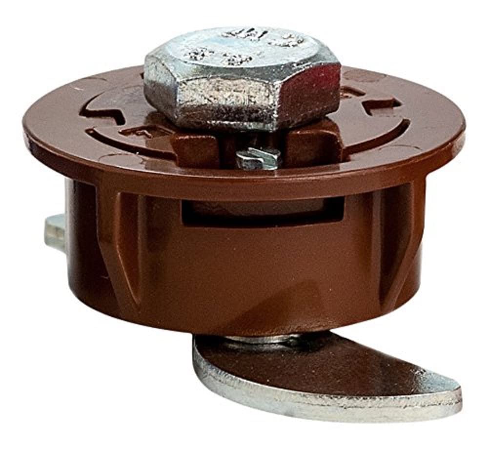 Merriway BH04710 (2 Pcs) 20 x 15 mm Grip It Plasterboard Fixings with M6 x 30 mm Bolts Brown - Pack of 2 Pieces