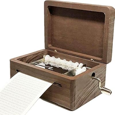 XXYHYQHJD La Caja de música 30 Nota Tira de Papel de Bricolaje Caja de música Musis