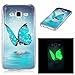 Firefish Galaxy J5 Prime Case, Luminous Effect Fluorescent Glow in The Dark [Anti Slip] Soft TPU Silicone Back Panel Protective Cover Case for Samsung Galaxy J5 Prime-Dream Catcher