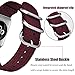 Apple Watch Band, VIGOSS Woven Nylon NATO iWatch Band Soft Replacement Strap with Metal Buckle for Apple Watch Series 3 Series 2 and Series 1, Sport, Hermes, Nike+, Edition