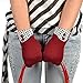 Binmer(TM)Womens Touch Screen Winter Warm Elegant Wrist Gloves Mittens (Red)