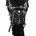 Steampunk Gothic Waist Bag Retro Rock Shoulder Bag Womens Vintage Leather Leg Bag