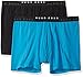 BOSS HUGO BOSS Men's 2-Pack Cyclist Solid Boxer Brief
