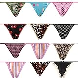 Curve Muse Soft G-strings Women Panties Simple Lightweight Thongs Pack of 12 PackA M/6