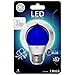 GE Lighting 92125 3-Watt LED Party Light Bulb with Medium Base, Blue, 1-Pack