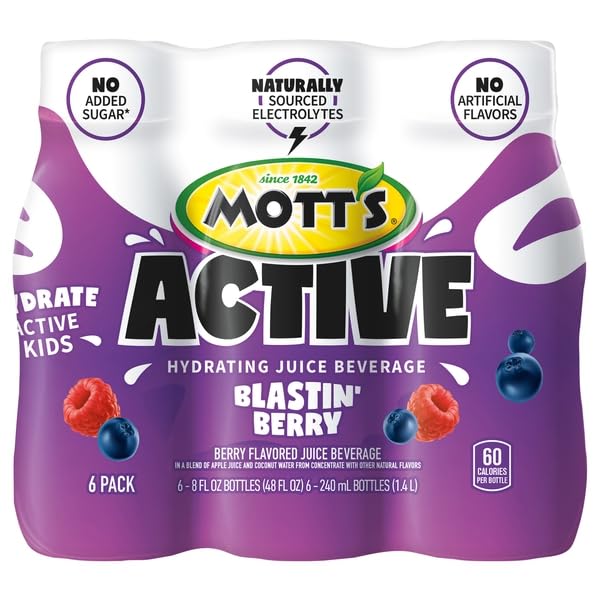 MOTT’S ACTIVE JUICE BERRY 6PK