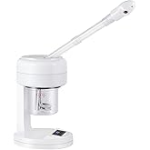 Facial Steamer Nano Ionic Face Steamer with Extendable Arm, Portable Facial Steamer, Rotating Nozzle Esthetician Vapor Face Steamer