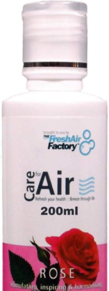 FRAGRANCE FOR AIR PURIFIERS – CareforAir Rose Fresh Floral Scent 200ml – USE IN REVITALIZERS, IONIZERS, HUMIDIFIERS 100% Product Satisfaction Guarantee