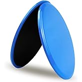 Zwxejcb 2-Pack Exercise Sliders & Fitness Discs – Dual-Sided Exercise Gliding Discs for Core Workouts & Pilates. Use on Carpet or Hardwood Floors. Light, Portable, Perfect for Abdominal, Core Training for Women and Men.