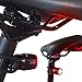 USB Rechargeable Bike Tail Lights, LED Super Bright Bicycle Rear Light Runs for 26 Hours, 3 Light Mode Fits All Mountain Bikes, Road Bicycle, Backpacks, Waterproof & Install in Seconds