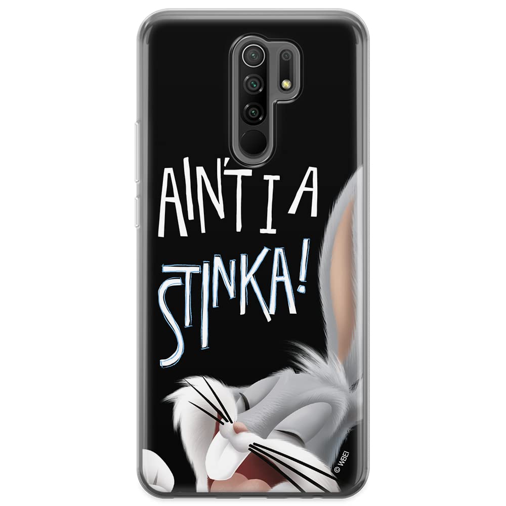 ERT GROUP mobile phone case for Xiaomi REDMI 9 original and officially Licensed Looney Tunes pattern Bugs 003 optimally adapted to the shape of the mobile phone, case made of TPU
