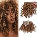 DIFEI Creative 2020 Afro Kinky Curly Hair Bangs Can Be Hair Closure Bangs in Hair Extension for Black Women (Bangs)