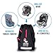 Car Seat Travel Bag for Air Travel - Carseat Gate Chek Bag for Airplane with Carrier - Universal Airport Backpack Booster Cover for Kids Baby Infant and Toddler - Convertible Car Seat Bags by Loloki
