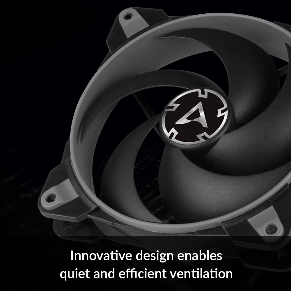 ARCTIC BioniX P140 - PC Fan, 140mm Gaming Case Fan with PWM Sharing Technology (PST), Pressure-optimised, Computer, Fan Speed: 200-1950 RPM - Grey