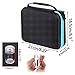Hipiwe 30 Bottle Diamond Embroidery Storage Carrying Case - Diamond Painting Accessory Organizer Box DIY 5D Diamond Art Craft Accessory Organizer Jewelry Beads Sewing Pills Container Holder (Blue)