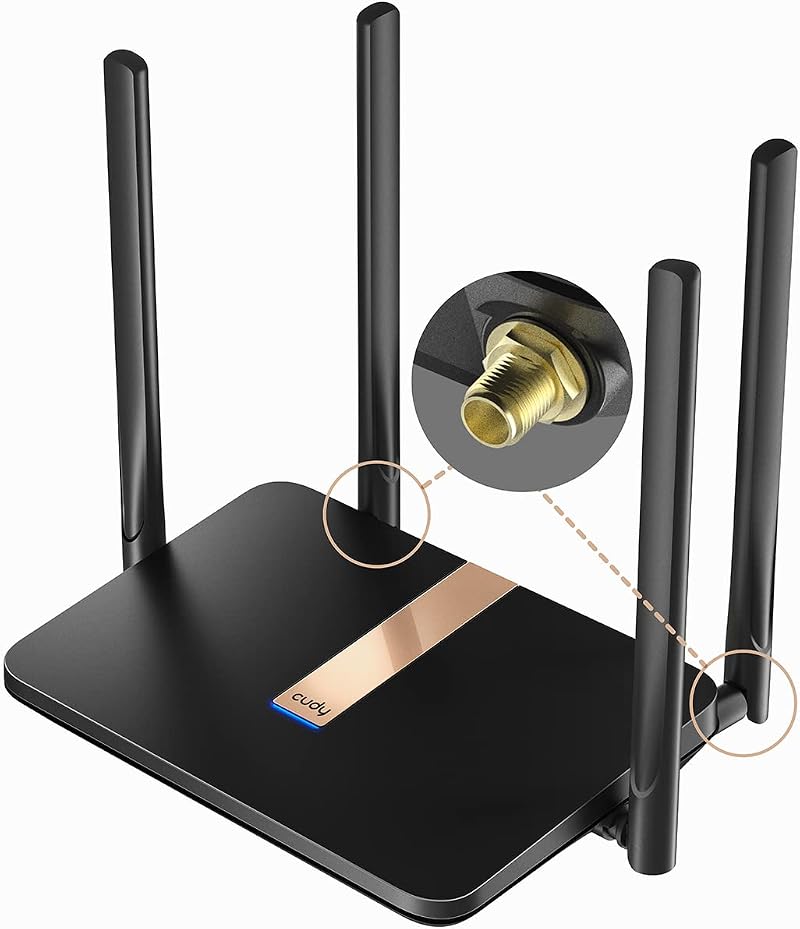 Cudy AC1200 Unlocked 4G LTE Modem Router with SIM Slot 1200Mbps MT7628