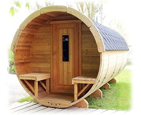 Sauna Finlandese A Botte Fino A 8 Persone Da Esterno 25 M