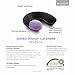 MALOUF Z Zoned Dough Memory Foam Infused with Real Lavender Essential Oil-Travel Neck Aromatherapy Pillow, Dorm Room Essentials