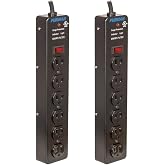 Furman Pro Plug 6-Outlet Power Strip with Surge Protection (Pair)