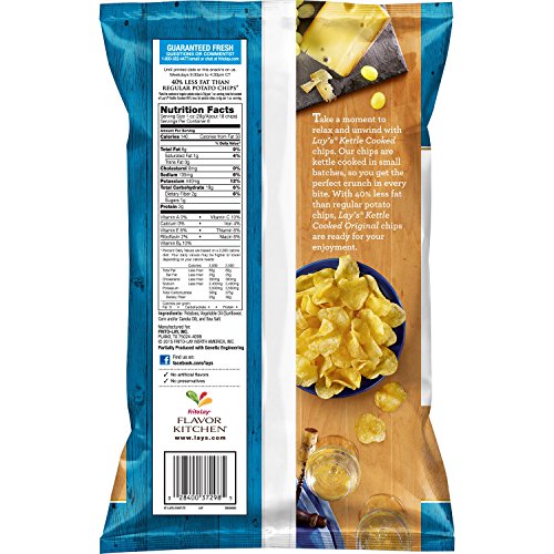 Lay's Kettle Cooked Original Chips - Image 4