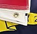 WINBEE North Carolina State Flag 3x5 Ft - Double Sided Embroidered, Heavy Duty Nylon, Sewn Stripes, Brass Grommets and Waterproof UV Protected. All Weather American North Carolina NC Flags Banner Great for Ondoor and Intdoor Decor