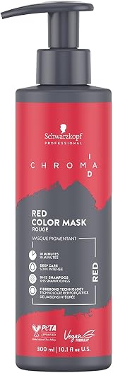 Schwarzkopf Chroma ID Bonding Color Mask 300ml Semi Permanent Red