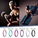 Egnaro Thin and Stackable Silicone Wedding Bands Women - 2.5mm Width - 1.8mm Thick