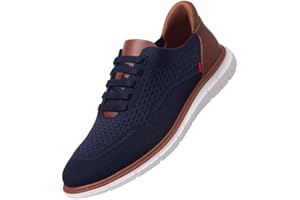 MARC JOSEPH NEW YORK Mens Hands Free Slip On Casual Dress Sneakers Mesh Oxfords Comfortable Lightweight Breathable Walking Shoes