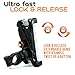 Universal Bike Phone Holder #1 Bike Phone Mount | Bike iPhone Mount/iPhone 6 Holder for Bike | Bike Cell Phone Holder 2X Wheel Led Bike Light - Sports Bike Gifts