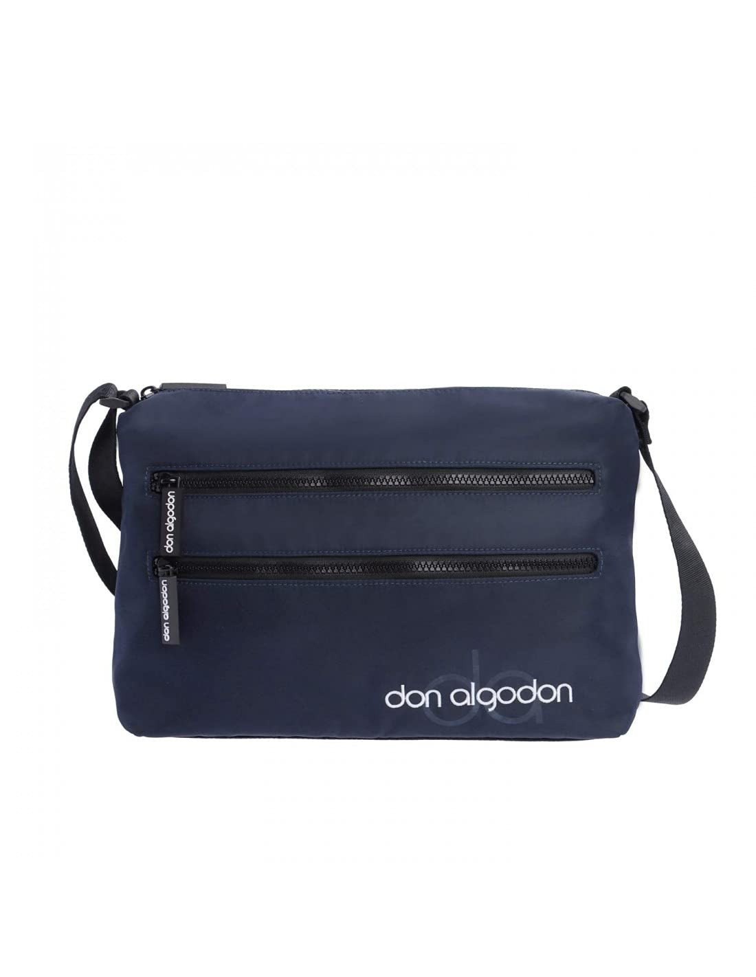 DON ALGODON Women's Zita Bag, Navy, 30 x 9.5 x 19 cm