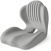 Lotarrotta Ergonomic Car Seat Cushion with Lumbar Support for Truck Driver, Multi - Purpose Orthopedic Seat Pillow for Office Chair, Car, Dining Chair as Gift, Sciatica Relief for Back, Hip, Leg Pain