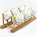 YWSHF Bamboo Wooden Dish Rack Dishes Drainboard Drying Drainer Storage Holder Stand Kitchen Cabinet Organizer for Dish,Plate,Bowl,Cup Pot,Lid,Book