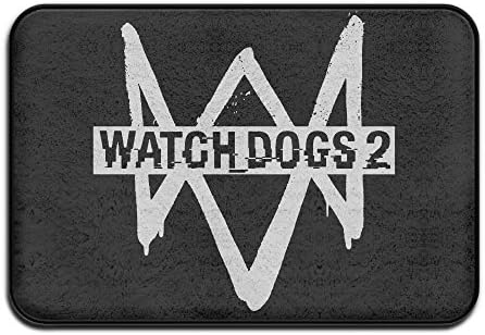 Watch Dogs 2 Non-Slip Entrance Indoor/Outdoor/Front Door/Bathroom Mats 60x40x1CM